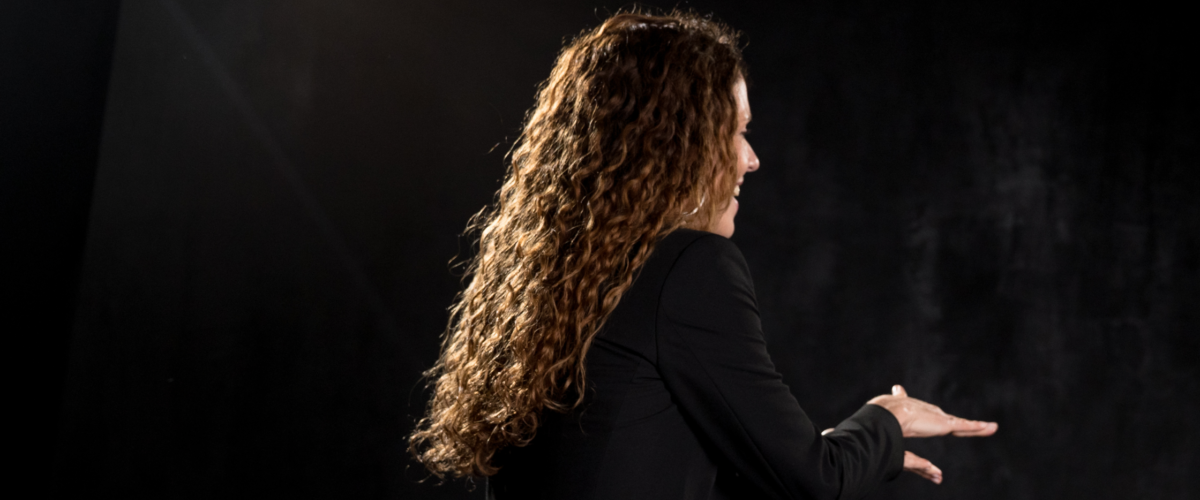 Keynotespeakerin aus Österreich, Teresa Adler, die zum Thema Change und Fokus spricht